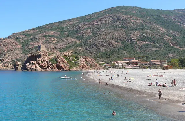 Plage Porta Ota Corse